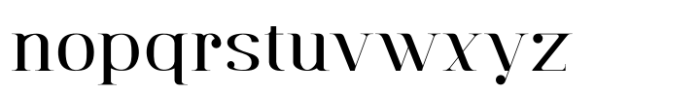 SP Mia Medium Font LOWERCASE