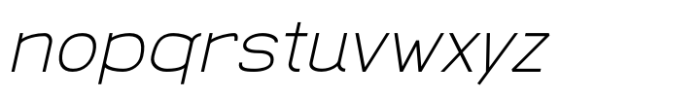 SP Vincent Regular Italic Font LOWERCASE