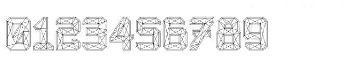 Space Armada Wireframe Font OTHER CHARS