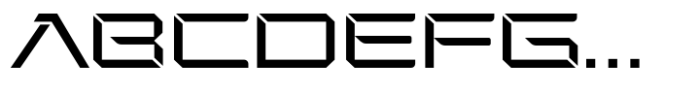 Space Beyond Font UPPERCASE
