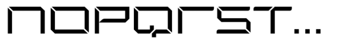 Space Beyond Font LOWERCASE