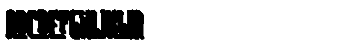 Space Bounce Volume FONT