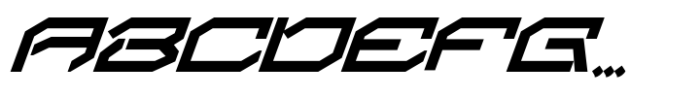 Space Cyber Italic FONT