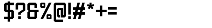 Space Eight Font OTHER CHARS