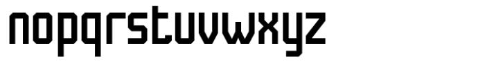 Space Eight Font LOWERCASE