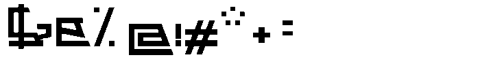 Space Paranoid Regular Font OTHER CHARS