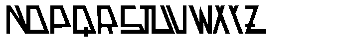 Space Paranoid Regular Font UPPERCASE