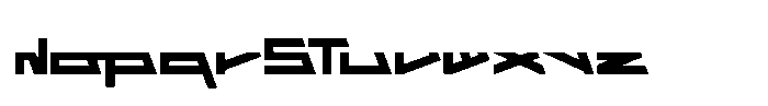 Space Paranoid Regular Font LOWERCASE