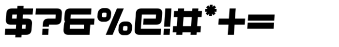 Spacecraft Italic Font OTHER CHARS