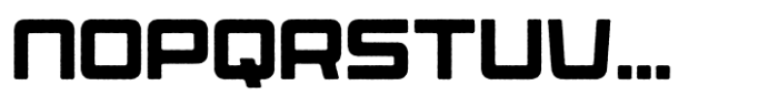 Spacecraft Rough Font LOWERCASE