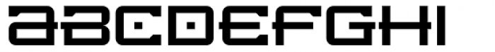 Spacera Regular Font UPPERCASE