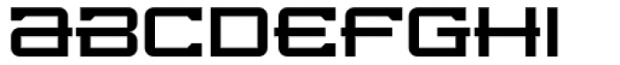 Spacera Regular Font LOWERCASE