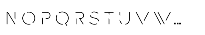 Spaco Stencil SC Variable Font LOWERCASE