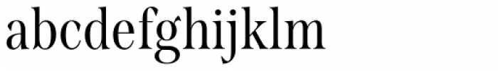 Span Regular Condensed Font LOWERCASE