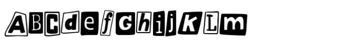 Spanish Serial Punk Regular Font UPPERCASE
