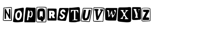 Spanish Serial Punk Regular Font LOWERCASE