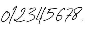 Spanish Signature Font OTHER CHARS