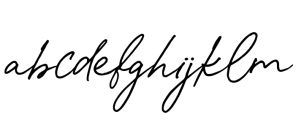 Spanish Signature FONT