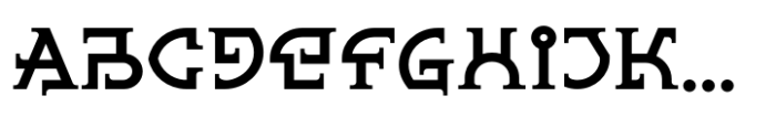 Spanner Initials C Gauge Font LOWERCASE