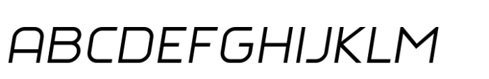 Spark Sans Light Italic Font UPPERCASE
