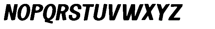 Sparkla Italic Font LOWERCASE