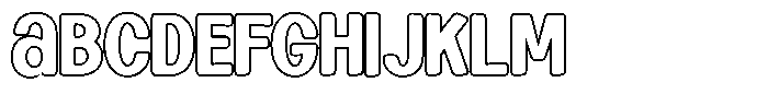 Sparkla Outline FONT
