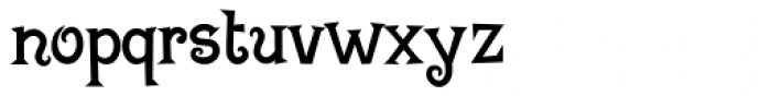 Sparky BV Font LOWERCASE