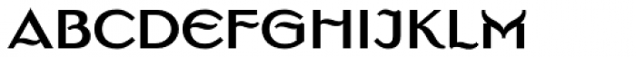 Sparrowhawk Font LOWERCASE