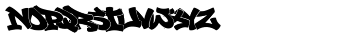 Spartical Graffiti Regular Font LOWERCASE