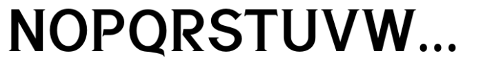 Spathe Pro Semi Bold Font UPPERCASE