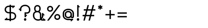 Spearion Regular Font OTHER CHARS