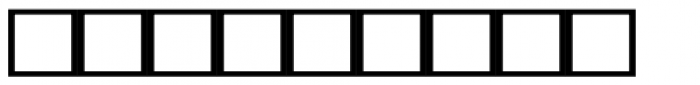 Special Alphabets P06 Font OTHER CHARS