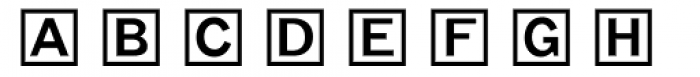 Special Alphabets P06 Font LOWERCASE