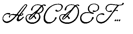 Special Handmade Script Regular Font UPPERCASE