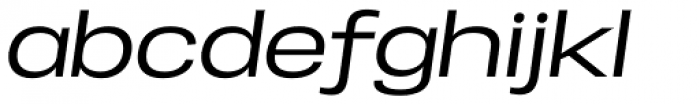 Specify Expanded Medium Italic Font LOWERCASE