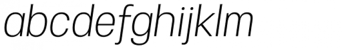 Specify Normal Light Italic Font LOWERCASE