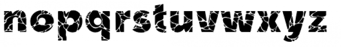 Speckle BW Font LOWERCASE