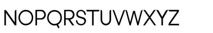 Specter Sans Regular Font UPPERCASE