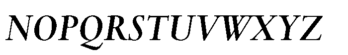 Spectrum Now Bold Italic Font UPPERCASE