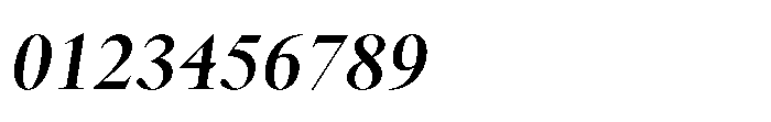 Spectrum Now Display Bold Italic Font OTHER CHARS