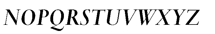 Spectrum Now Display Bold Italic Font UPPERCASE