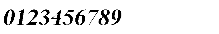 Spectrum Now Display Extrabold Italic Font OTHER CHARS