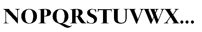 Spectrum Now Display Extrabold Font UPPERCASE