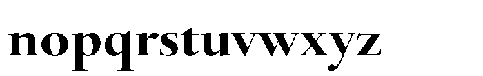 Spectrum Now Display Extrabold Font LOWERCASE