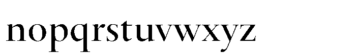 Spectrum Now Display Semi Bold Font LOWERCASE