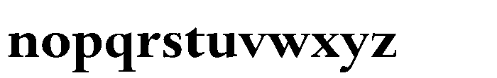 Spectrum Now Extrabold Font LOWERCASE