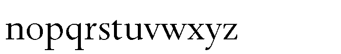 Spectrum Now Regular Font LOWERCASE
