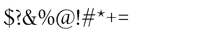 Spectrum Now Variable Upright Font OTHER CHARS