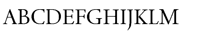Spectrum Now Variable Upright Font UPPERCASE
