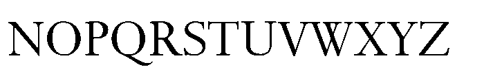 Spectrum Now Variable Upright Font UPPERCASE
